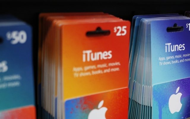iTunes Gift Card Support